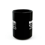 Load image into Gallery viewer, Mom Funny Black Mug (11oz, 15oz) Momster: What Happens To Mom After She Counts To 3 Gift For Mom Mother&#39;s Day Gift Mother&#39;s Day Birthday Christmas Valentine&#39;s Gift Cup
