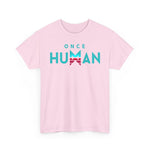 Load image into Gallery viewer, Once Human Logo Tee — Retro Gradient Graphic T-Shirt
