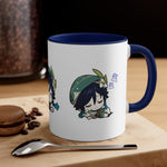 Load image into Gallery viewer, Venti Genshin Impact Accent Coffee Mug, 11oz  Cups Mugs Cup Gift For Gamer Gifts Game Anime Fanart Fan Birthday Valentine&#39;s Christmas
