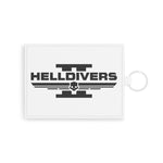 Load image into Gallery viewer, Helldivers 2 Saffiano Leather Card Holder Gift For Helldivers Gamer Wallet Cards Storage Game Logo Cool White Birthday Valentine&#39;s Christmas

