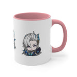 Load image into Gallery viewer, Neuvillette Genshin Impact Accent Coffee Mug, 11oz  Cups Mugs Cup Gift For Gamer Gifts Game Anime Fanart Fan Birthday Valentine&#39;s Christmas
