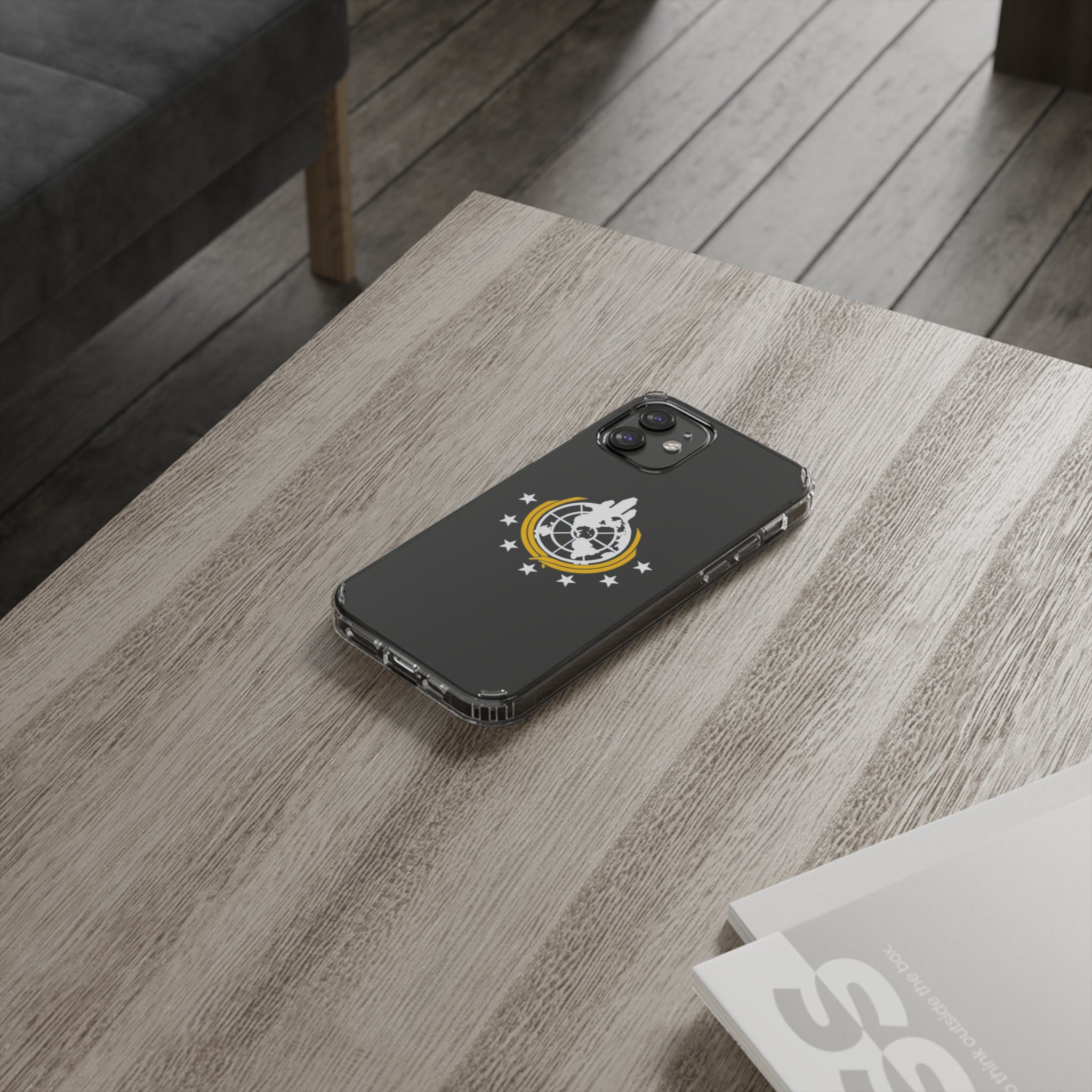 Helldivers 2 Superearth Phone Clear Cases Helldiver Funny Cute Cool Gift For Gamer Game Him Her Logo Birthday Gifts Mobile Case