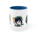 Load image into Gallery viewer, Venti Genshin Impact Accent Coffee Mug, 11oz  Cups Mugs Cup Gift For Gamer Gifts Game Anime Fanart Fan Birthday Valentine&#39;s Christmas
