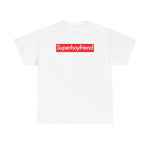 Load image into Gallery viewer, Superboyfriend Unisex Heavy Cotton Tee T-shirt Shirt super Inspired Funny Boyfriend Appreciation Gift For Boyfriends BF Thank You Thankful Lover Love Birthday Christmas
