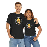 Load image into Gallery viewer, Cute I Choose Violence Duck Black White Unisex Heavy Cotton Tee Cool Graphic Meme Tees Birthday Christmas Valentine&#39;s Couple Gift For Her Him
