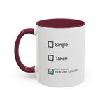 Load image into Gallery viewer, Hollow Knight Gaming Mug — "Busy Playing" Checkbox Coffee Cup (11oz/15oz)
