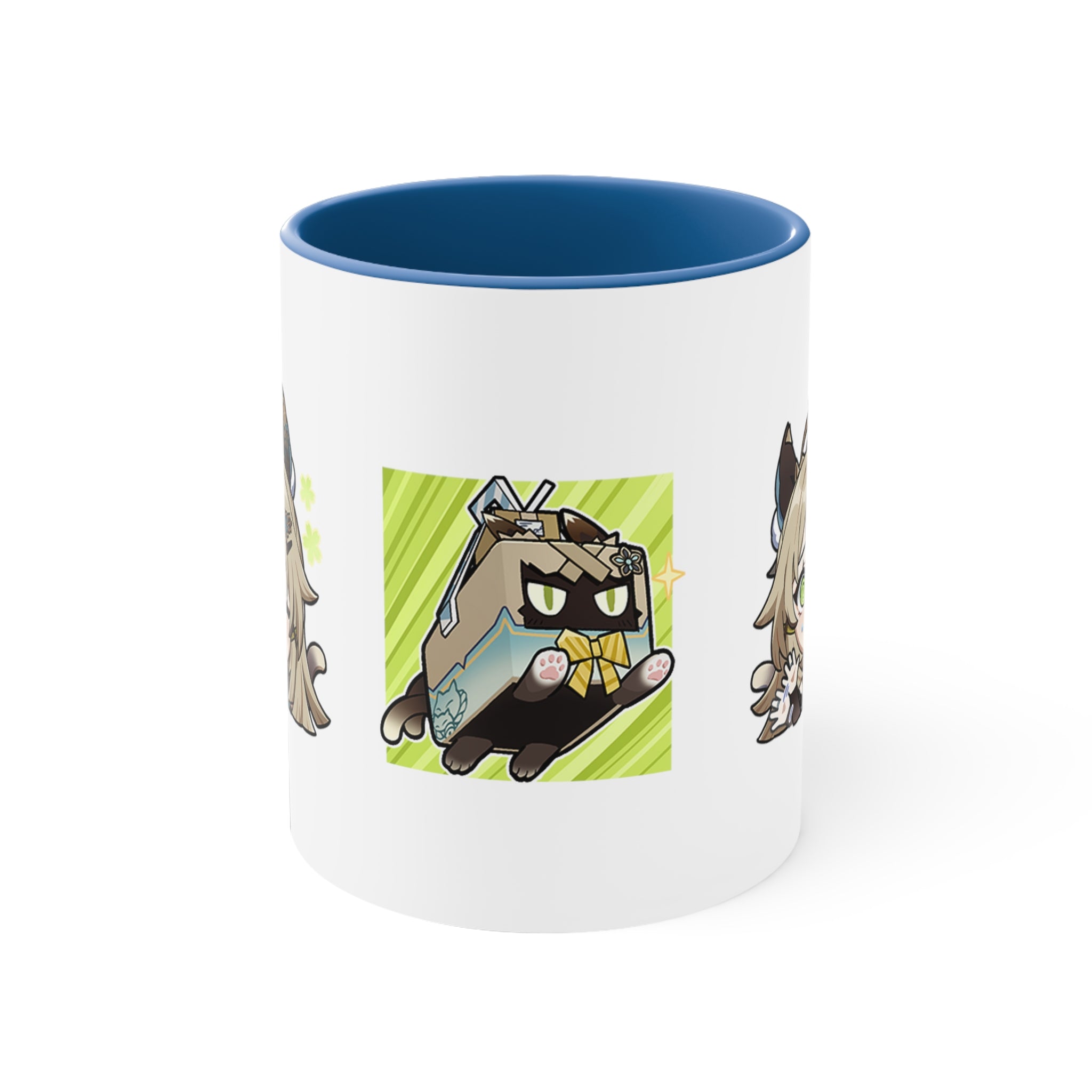 Kiara Genshin Impact Accent Coffee Mug, 11oz Cups Mugs Cup Gift For Gamer Gifts Game Anime Fanart Fan Birthday Valentine's Christmas