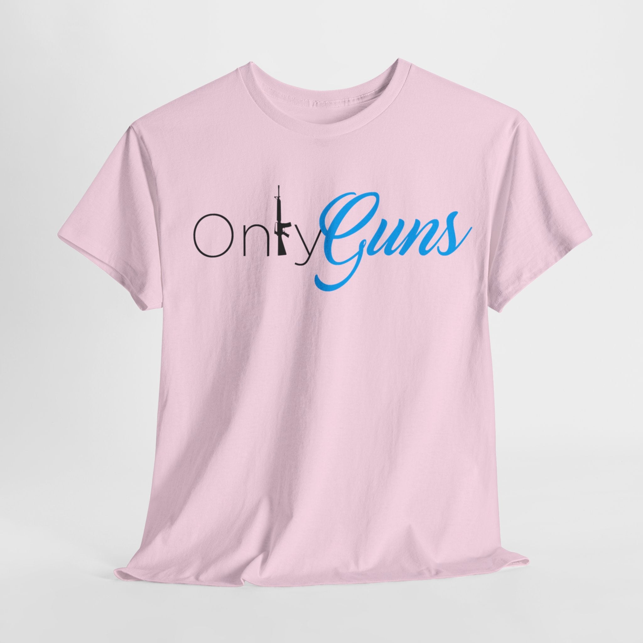 Onlyguns V2 Onlyfans Inspired Funny Unisex Heavy Cotton Tee