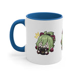 Load image into Gallery viewer, Kuki Genshin Impact Accent Coffee Mug, 11oz Cups Mugs Cup Gift For Gamer Gifts Game Anime Fanart Fan Birthday Valentine&#39;s Christmas
