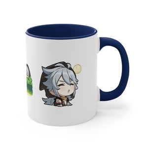 Razor Genshin Impact Accent Coffee Mug, 11oz Cups Mugs Cup Gift For Gamer Gifts Game Anime Fanart Fan Birthday Valentine's Christmas