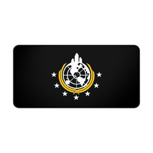 Helldivers 2 Superearth Black Desk Mat Cool Gift Idea Helldiver Gifts For Gamer Game Him Her Funny Cute Cool Mousepad Mouse Pad Deskmat Desk Decor Home Mats