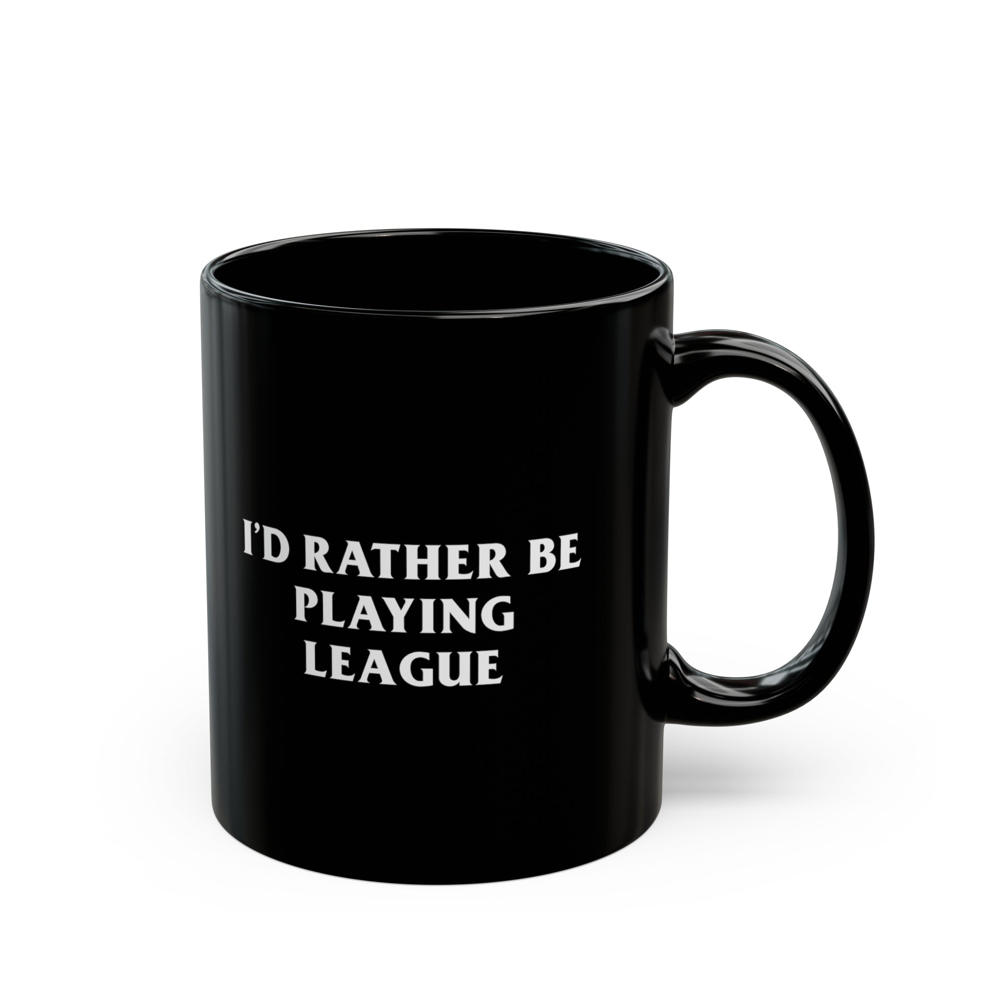 League I'd Rather Be Playing Black Mug (11oz, 15oz) Gift For Gamer of Legends Jinx Lee Sin Kai'sa Yone Ahri Ezreal Caitlyn Yasuo Lux Volibear Ashe Thresh