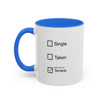 Load image into Gallery viewer, Terraria Checklist Coffee Mug (11oz &amp; 15oz) - Gamer Gift
