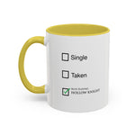 Load image into Gallery viewer, Hollow Knight Gaming Mug — "Busy Playing" Checkbox Coffee Cup (11oz/15oz)
