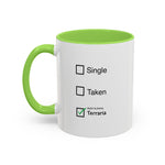 Load image into Gallery viewer, Terraria Checklist Coffee Mug (11oz &amp; 15oz) - Gamer Gift
