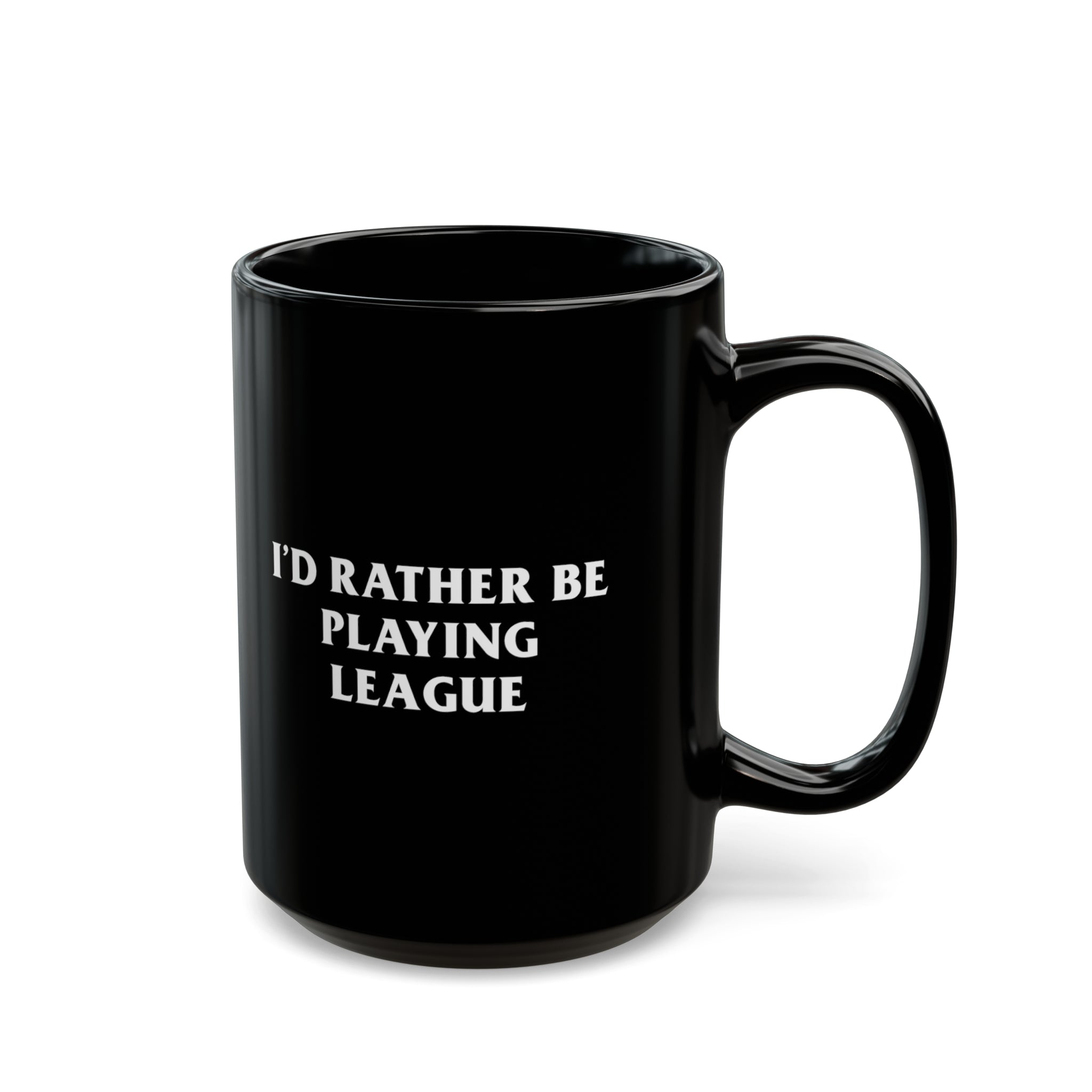 League I'd Rather Be Playing Black Mug (11oz, 15oz) Gift For Gamer of Legends Jinx Lee Sin Kai'sa Yone Ahri Ezreal Caitlyn Yasuo Lux Volibear Ashe Thresh