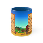 Load image into Gallery viewer, Stardew Valley Tea Coffee Mug  Stardew Valley Gift, Valley Coffee Mug, Stardew Valley Game, Stardew Valley Cup, Stardew Mug, Video Game Mug, Gamer Mug
