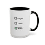 Load image into Gallery viewer, Terraria Checklist Coffee Mug (11oz &amp; 15oz) - Gamer Gift
