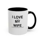 Load image into Gallery viewer, Hollow Knight Wife Mug — "I Love It When My Wife Lets Me Play Hollow Knight" Ceramic Coffee Mug
