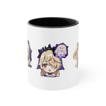 Load image into Gallery viewer, Fischl Genshin Impact Accent Coffee Mug, 11oz Cups Mugs Cup Gift For Gamer Gifts Game Anime Fanart Fan Birthday Valentine&#39;s Christmas
