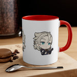Load image into Gallery viewer, Albedo Genshin Impact Accent Coffee Mug, 11oz Cups Mugs Cup Gift For Gamer Gifts Game Anime Fanart Fan Birthday Valentine&#39;s Christmas
