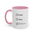 Load image into Gallery viewer, Hollow Knight Gaming Mug — "Busy Playing" Checkbox Coffee Cup (11oz/15oz)
