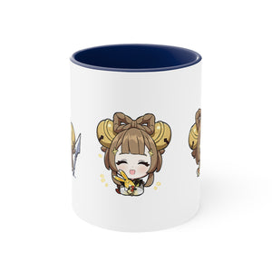 Yaoyao Genshin Impact Accent Coffee Mug, 11oz Cups Mugs Cup Gift For Gamer Gifts Game Anime Fanart Fan Birthday Valentine's Christmas