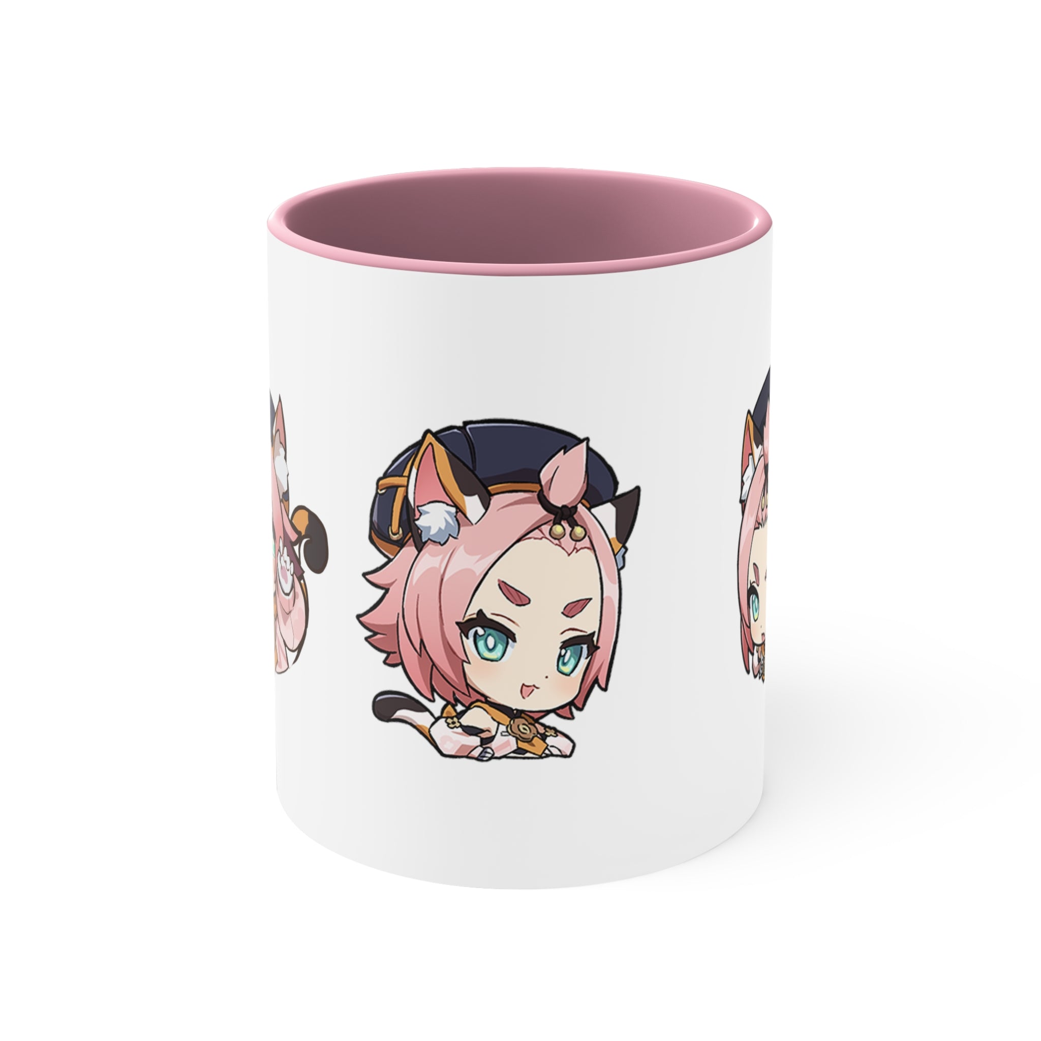 Diona Genshin Impact Accent Coffee Mug, 11oz Cups Mugs Cup Gift For Gamer Gifts Game Anime Fanart Fan Birthday Valentine's Christmas