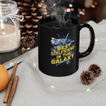 Load image into Gallery viewer, Best Girlfriend In The Galaxy Black Mug (11oz, 15oz) Christmas Birthday Valentine&#39;s Sci-Fi Space Battle Nostalgic Themed Nostalgia
