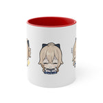 Load image into Gallery viewer, Jean Genshin Impact Accent Coffee Mug, 11oz Cups Mugs Cup Gift For Gamer Gifts Game Anime Fanart Fan Birthday Valentine&#39;s Christmas
