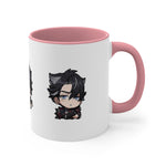 Load image into Gallery viewer, Genshin Impact Wriothesley Accent Coffee Mug, 11oz Cups Mugs Cup Gift For Gamer Gifts Game Anime Fanart Fan Birthday Valentine&#39;s Christmas
