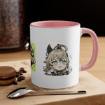 Load image into Gallery viewer, Kiara Genshin Impact Accent Coffee Mug, 11oz Cups Mugs Cup Gift For Gamer Gifts Game Anime Fanart Fan Birthday Valentine&#39;s Christmas
