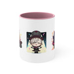 Load image into Gallery viewer, Lyney Genshin Impact Accent Coffee Mug, 11oz Cups Mugs Cup Gift For Gamer Gifts Game Anime Fanart Fan Birthday Valentine&#39;s Christmas
