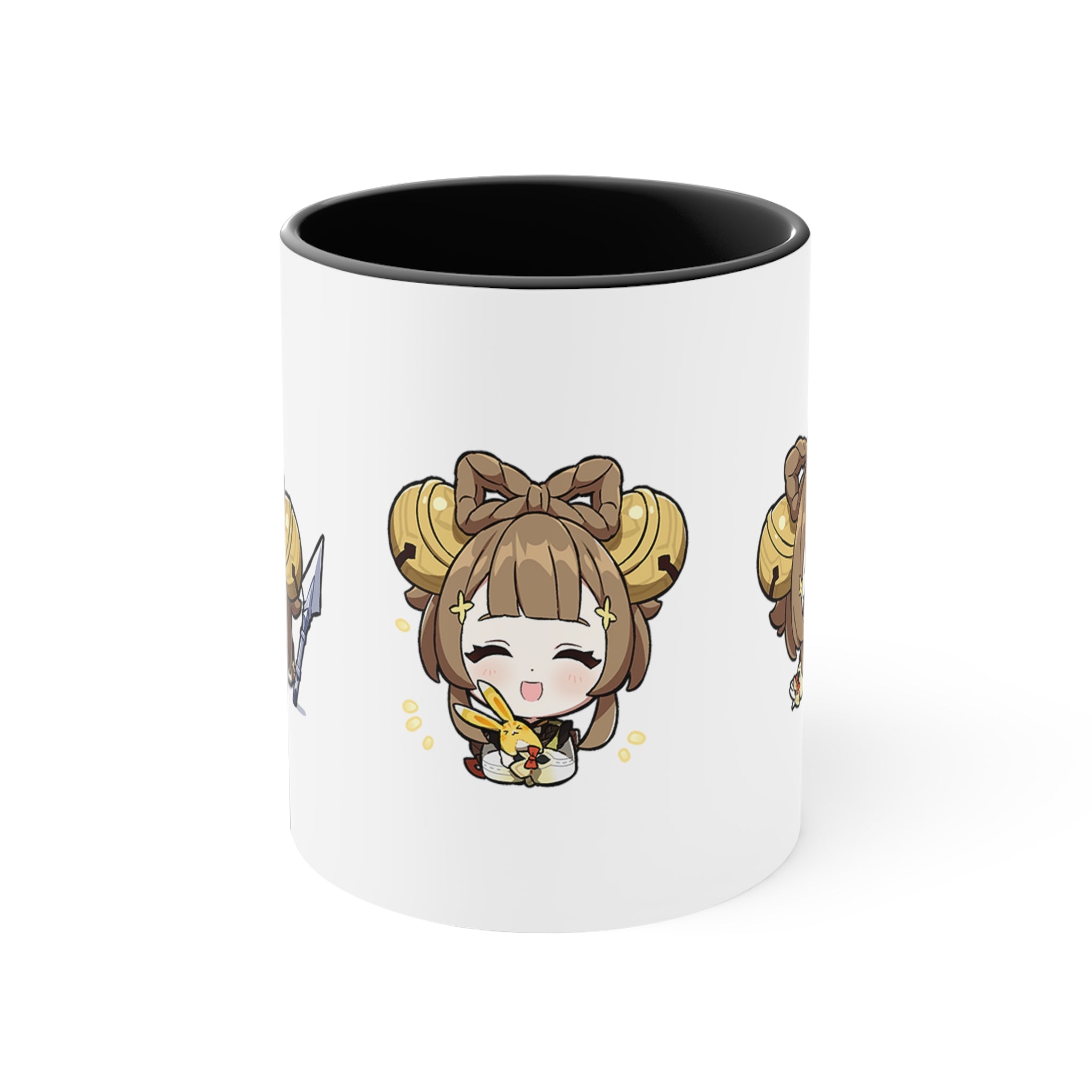 Yaoyao Genshin Impact Accent Coffee Mug, 11oz Cups Mugs Cup Gift For Gamer Gifts Game Anime Fanart Fan Birthday Valentine's Christmas