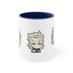Load image into Gallery viewer, Albedo Genshin Impact Accent Coffee Mug, 11oz Cups Mugs Cup Gift For Gamer Gifts Game Anime Fanart Fan Birthday Valentine&#39;s Christmas
