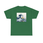 Load image into Gallery viewer, The Great Duck Off Kanagawa Wave T-shirt Unisex Heavy Cotton Tee Gift For Him Gift For Her Cute Japanese Couple Shirt Tshirt
