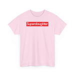 Load image into Gallery viewer, Superdaughter Unisex Heavy Cotton Tee T-shirt Shirt super Inspired Funny Daughter Appreciation Gift For Daughters Girl Thank You Thankful Birthday Christmas
