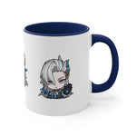 Load image into Gallery viewer, Neuvillette Genshin Impact Accent Coffee Mug, 11oz  Cups Mugs Cup Gift For Gamer Gifts Game Anime Fanart Fan Birthday Valentine&#39;s Christmas
