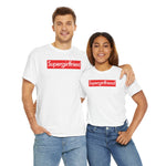 Load image into Gallery viewer, Supergirlfriend Unisex Heavy Cotton Tee Shirt T-shirt super Inspired Funny Girlfriend Girl Friend Appreciation Gift For Valentine Lover Love Valentine&#39;s Thank You Thankful Birthday Christmas
