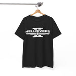 Load image into Gallery viewer, Helldivers 2 White Logo Black T-Shirt Unisex Heavy Cotton Tee Shirt Gift For Him Gift For Her Gamer Game Shirt Logo
