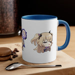 Load image into Gallery viewer, Fischl Genshin Impact Accent Coffee Mug, 11oz Cups Mugs Cup Gift For Gamer Gifts Game Anime Fanart Fan Birthday Valentine&#39;s Christmas
