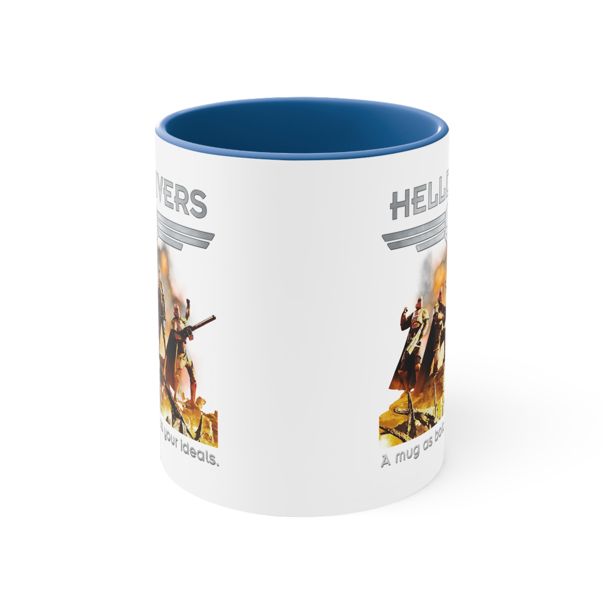 Helldivers Accent Coffee Mug, 11oz