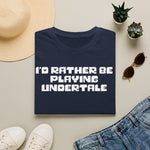 Load image into Gallery viewer, Classic White T-Shirt — Minimal Everyday Tee Undertale
