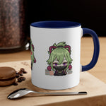 Load image into Gallery viewer, Kuki Genshin Impact Accent Coffee Mug, 11oz Cups Mugs Cup Gift For Gamer Gifts Game Anime Fanart Fan Birthday Valentine&#39;s Christmas
