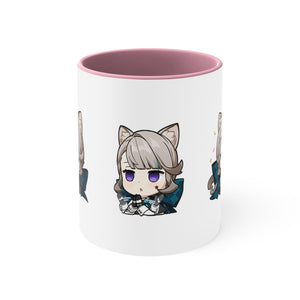 Lynette Genshin Impact Accent Coffee Mug, 11oz Cups Mugs Cup Gift For Gamer Gifts Game Anime Fanart Fan Birthday Valentine's Christmas