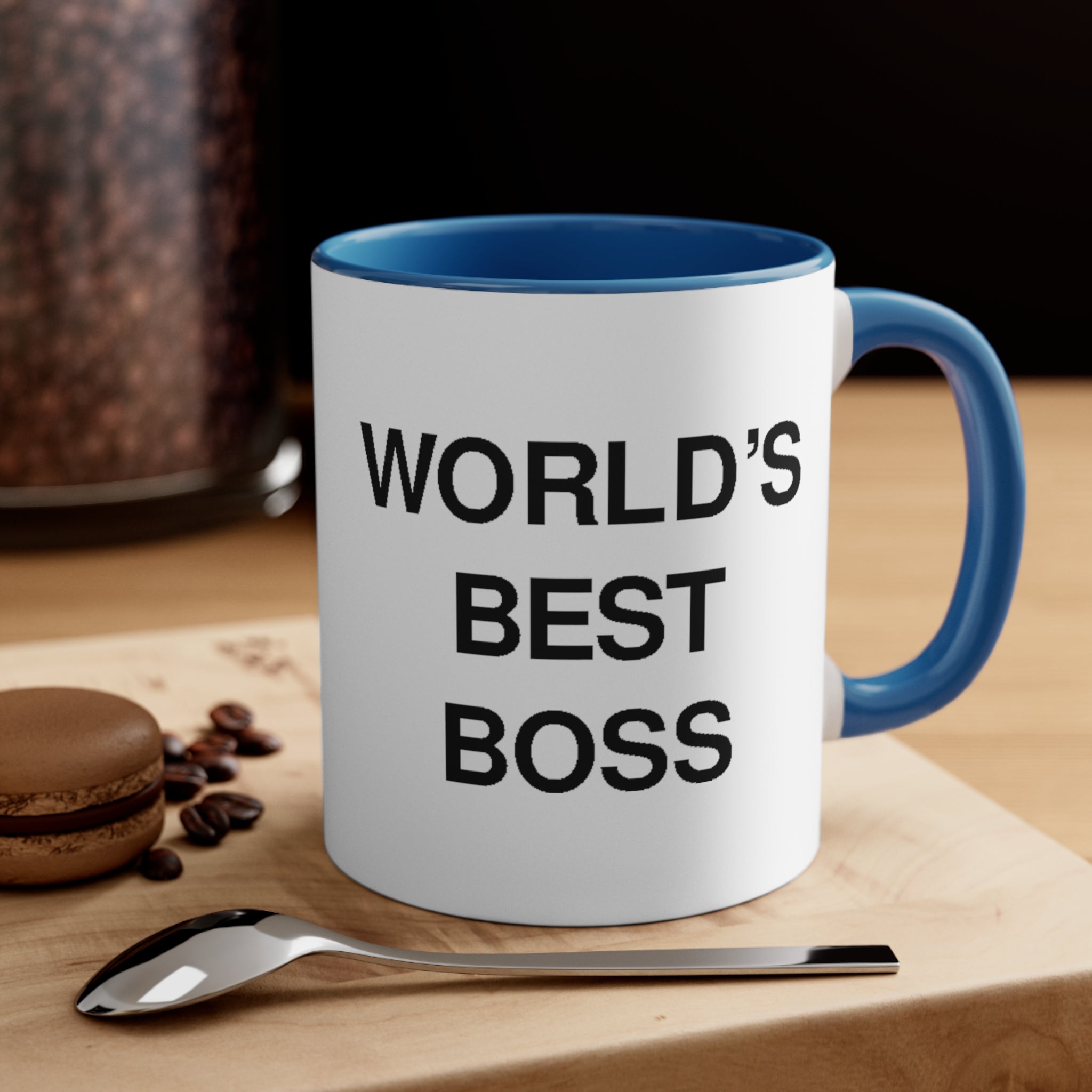 The Office World's Best Boss Accent Coffee Mug, 11oz