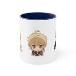 Load image into Gallery viewer, Aether Genshin Impact Accent Coffee Mug, 11oz Cups Mugs Cup Gift For Gamer Gifts Game Anime Fanart Fan Birthday Valentine&#39;s Christmas
