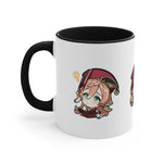 Load image into Gallery viewer, Yanfei Genshin Impact Accent Coffee Mug, 11oz Cups Mugs Cup Gift For Gamer Gifts Game Anime Fanart Fan Birthday Valentine&#39;s Christmas
