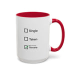Load image into Gallery viewer, Terraria Checklist Coffee Mug (11oz &amp; 15oz) - Gamer Gift
