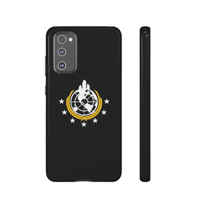 Helldivers 2 Superearth Flag Black Edition Tough Phone Cases Helldiver Gift For Him Her Gamer Game Gifts Birthday Mobile Case Cool Cute Funny Christmas Valentine's